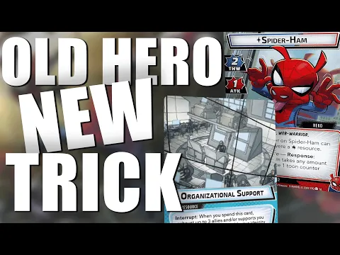 Marvel Champions Old Hero New Tricks - Spider Ham Organizes Support