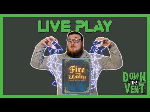 Save the books, the library is BURNING! | Board Game | Play Through