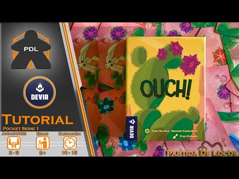 NO TE PINCHES! No toques los cactus en... Ouch! | Tutorial | Devir | Partida de Locos |