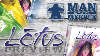 Lotus (Renegade Games) Preview by Man Vs Meeple