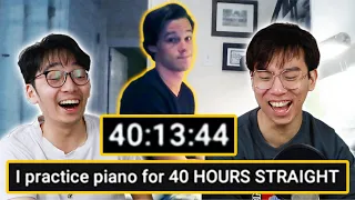 THIS GUY PRACTICED FOR 40 HOURS STRAIGHT