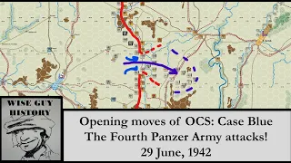 Opening moves of OCS: Case Blue - The Fourth Panzer Army attacks! 29 June, 1942.