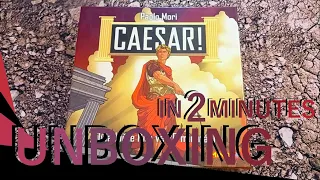 Caesar!: Seize Rome in 20 Minutes! UNBOXING in 2 minutes