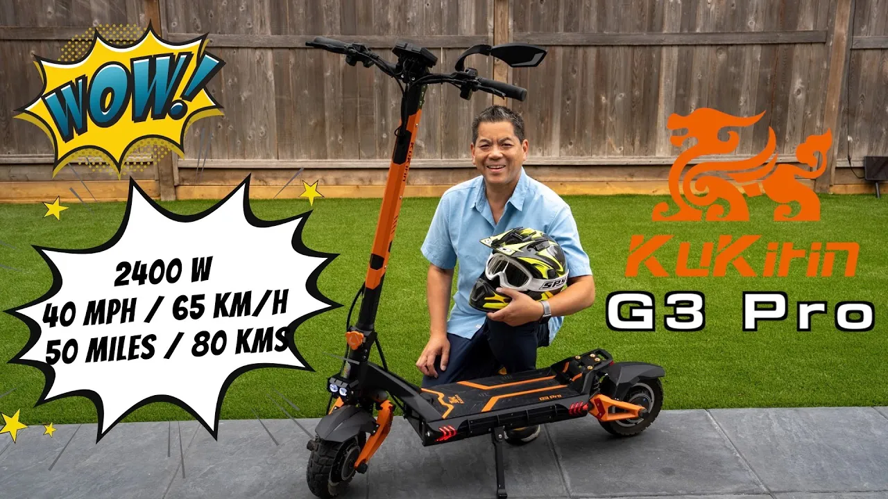 Best BANG for the BUCK? -  I Bought the Kukirin G3 Pro 2400W Scooter
