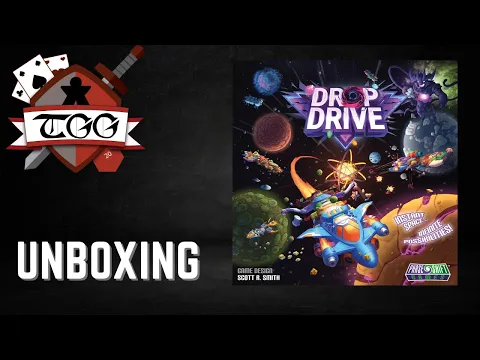 Drop Drive Board Game Unboxing