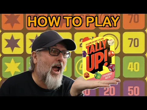 How to Play Tally Up! A push your luck dice game | Messy Table Games | Eric Olsen,designer of Flip 7