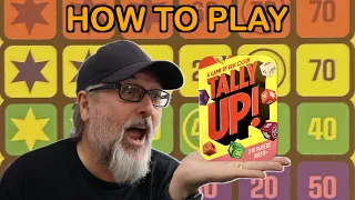 How to Play Tally Up! A push your luck dice game | Messy Table Games | Eric Olsen,designer of Flip 7