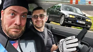 TERRIFYING BMW E36 M3 SALOON // Nürburgring