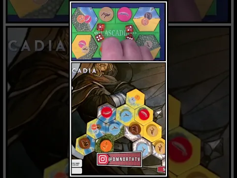 Cascadia Board Game Gameplay | Board Game In A Minute #shorts