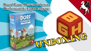 Board Game Heaven Unboxing 261: Dorfromantik: Light Luggage (Pegasus)