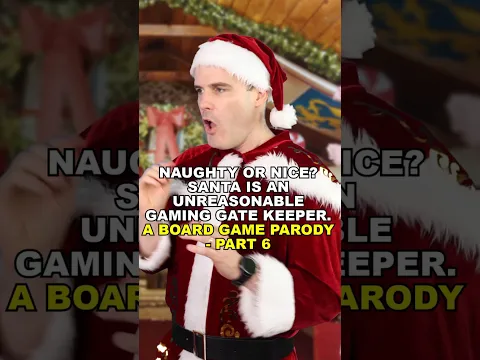 Is MicroMacro a Game? Santa and Elf Roasting Board Games Continues #boardgameparody