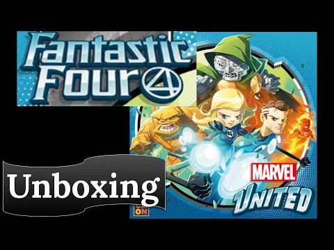 Marvel United: X-Men - Fantastic Four: Unboxing
