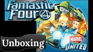 Marvel United: X-Men - Fantastic Four: Unboxing