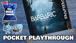 Barbaric - Pocket Playthrough with Stella & Tarrant