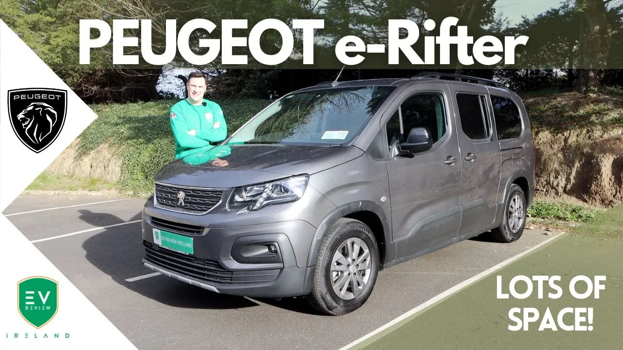 PEUGEOT e-Rifter - All-Electric Family Car with Lots of Space!