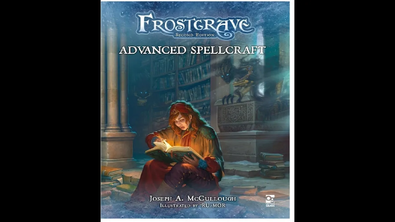 Frostgrave: Advanced Spelcraft review w/ Bear and Pancake on the puppy cam!