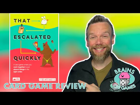 That Escalated Quickly is a ridiculous party game!