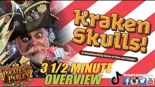 Kraken Skulls! 3 1/2 min Pirate Overview!