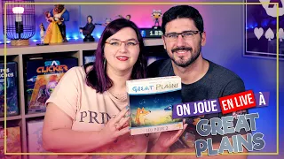 [La Partie] GREAT PLAINS | 2 joueurs | Funforge | VOD Live