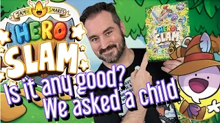 Jamie Smart's Hero Slam the Card Game. Is this boardgame from the Bunny vs Monkey creator any good?