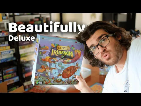 Unboxing Gems of Iridescia Deluxe Edition + Expansion & Metal Coins
