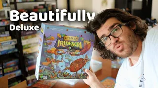 Unboxing Gems of Iridescia Deluxe Edition + Expansion & Metal Coins