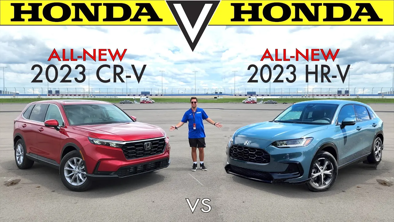 HONDA BATTLE! -- 2023 Honda CR-V vs. 2023 Honda HR-V: Comparison
