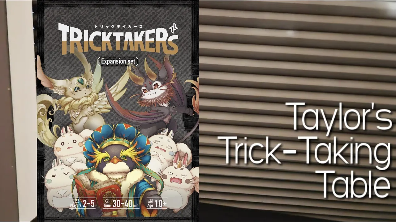 Tricktakers Expansion Set ~ Taylor's Trick-Taking Table