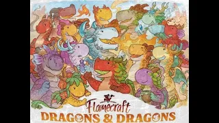 Cracking Open...Flamecraft: Dragons & Dragons (2025) @CardboardAlchemy @LuckyDuckGamesEN