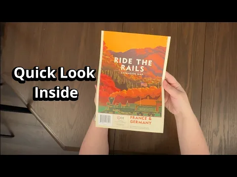 Ride the Rails (Iron Rail Series): France & Germany Maps Quick Look