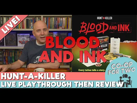 Hunt-a-Killer: Blood & Ink - Live Playthrough