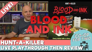 Hunt-a-Killer: Blood & Ink - Live Playthrough