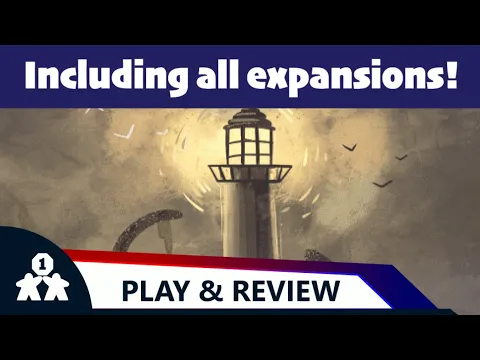 The Last Lighthouse play and review with expansion collection (review copy provided)