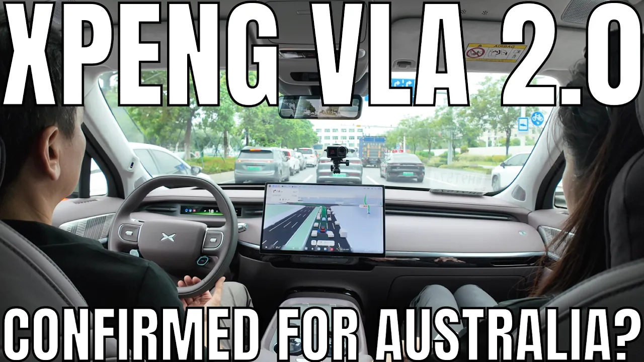 Xpeng VLA 2.0 Test Drive: Evening Rush Hour Guangzhou China - Xpeng GX