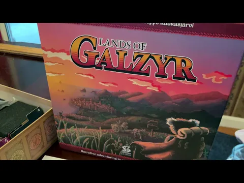 DGA Unboxes Board Games: Lands of Galzyr - Components & Gameplay Overview