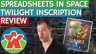 Twilight Inscription - Spreadsheets In Space - Board Game Review