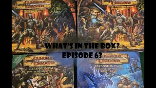 What's In the box? Ep63 Dungeons & Dragons Fantasy Adventure Board Game Unboxing new + expansions