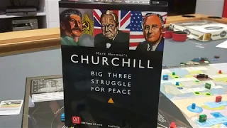 Churchill [GMT Games 2016] - Playthrough of Conference 6.