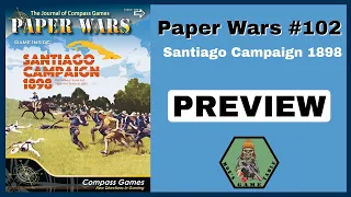 Paper Wars Issue 102 from Compass Games Preview