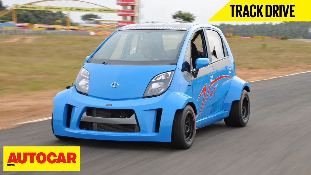 Super Nano - The world's fastest Tata Nano! | Track Drive | Autocar India