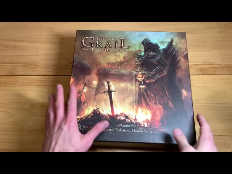 Unboxing Sundrop Tainted Grail Kickstarter pledge