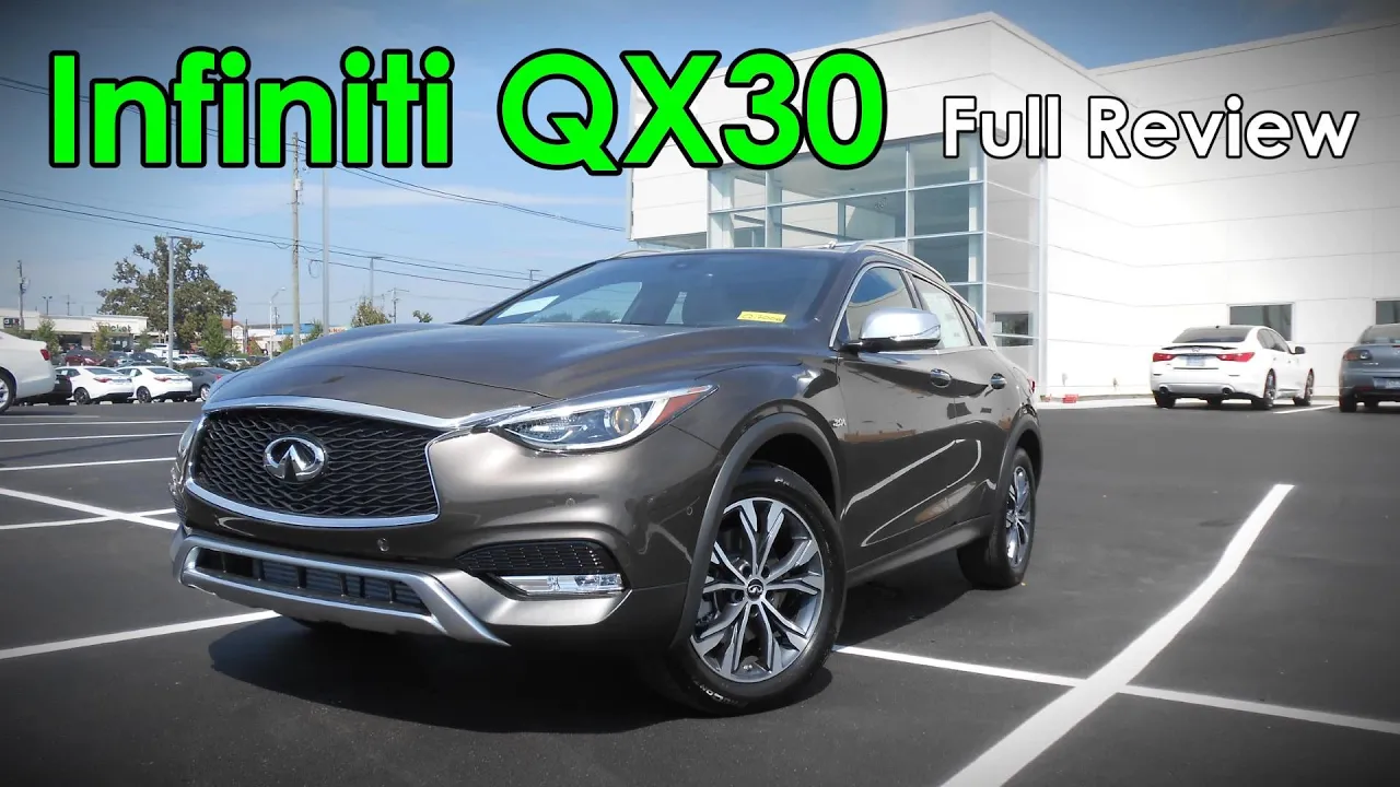 2017 Infiniti QX30: Full Review | Base, Luxury, Premium, Sport & AWD