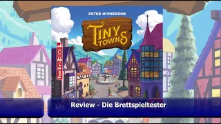 Tiny Towns von Pegasus Spiele - Review inkl. Let´s Play - Die Brettspieltester