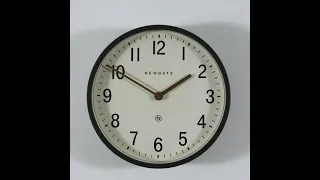 Newgate Clocks Master Edwards Wall Clock Ø30cm product video.