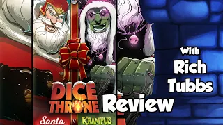 Dice Throne Santa vs Krampus Review - with Rich Tubbs