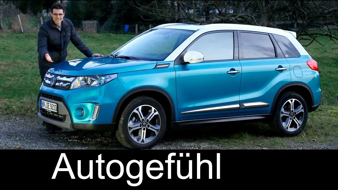 Suzuki Vitara FULL REVIEW test driven all-new neuer 2016 Comfort+ AWD - Autogefühl