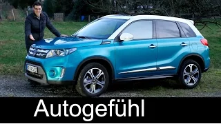 Suzuki Vitara FULL REVIEW test driven all-new neuer 2016 Comfort+ AWD - Autogefühl