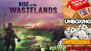 Rise of the Wastelands - Unboxing & First Impressions (EN) | Epitrapaizoume