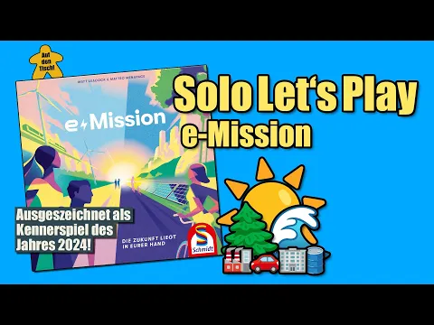 Solo Let's Play 🎲 e-Mission von Matt Leacock & Matteo Menapace | Auf den Tisch!