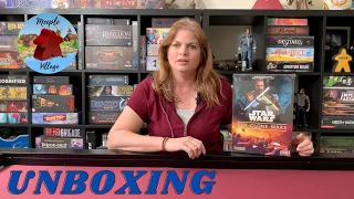 Star Wars The Clone Wars Board Game Unboxing